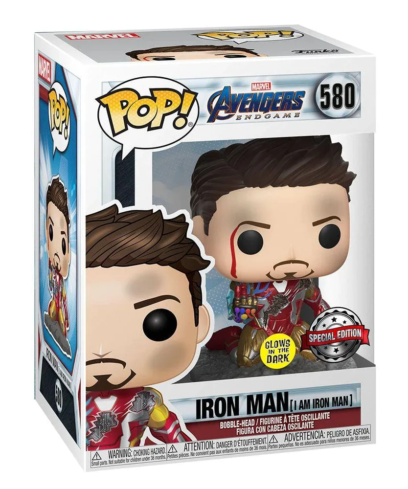 POP MARVEL AVENGERS END GAME - IRON MAN I AM IRON MAN (GW/SE)