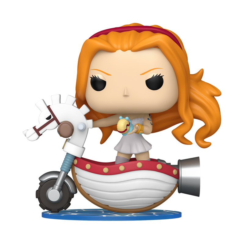 POP RIDES ONE PIECE - NAMI WITH WHITE HOBBY HORSE (2025 WONDROUS CONVENTION)