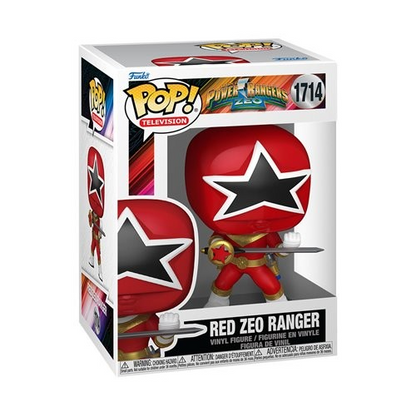 POP TELEVISION POWER RANGER - RED ZEO RANGER