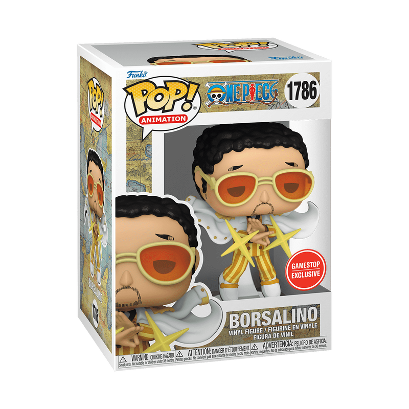 POP ANIMATION ONE PIECE - BORSALINO (GAMESTOP EXCLUSIVE)