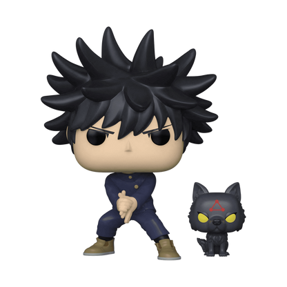 POP ANIMATION JUJUTSU KAISEN - MEGUMI FUSHIGURO WITH DIVINE DOG