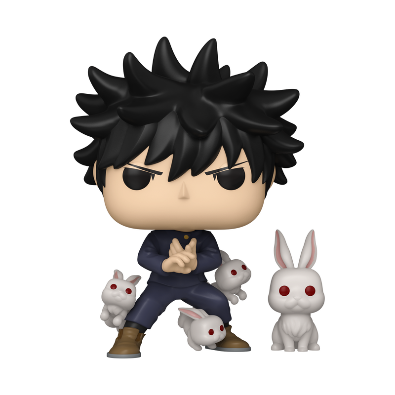 POP ANIMATION JUJUTSU KAISEN - MEGUMI FUSHIGURO WITH RABBITS