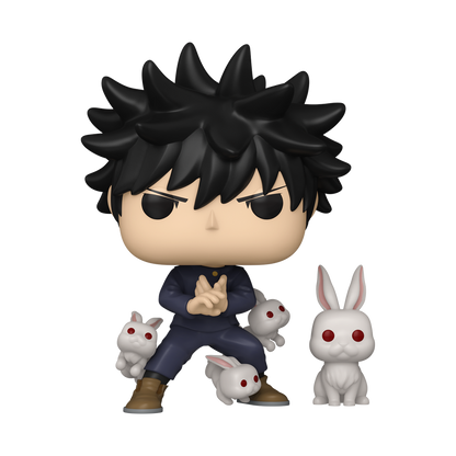 POP ANIMATION JUJUTSU KAISEN - MEGUMI FUSHIGURO WITH RABBITS