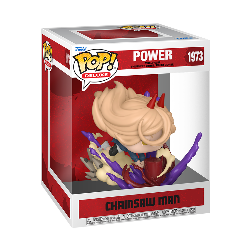 POP DELUXE ANIMATION CHAINSAW MAN - POWER WITH BLOOD HAMMER