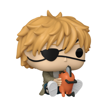 POP ANIMATION CHAINSAW MAN - DENJI WITH POCHITA