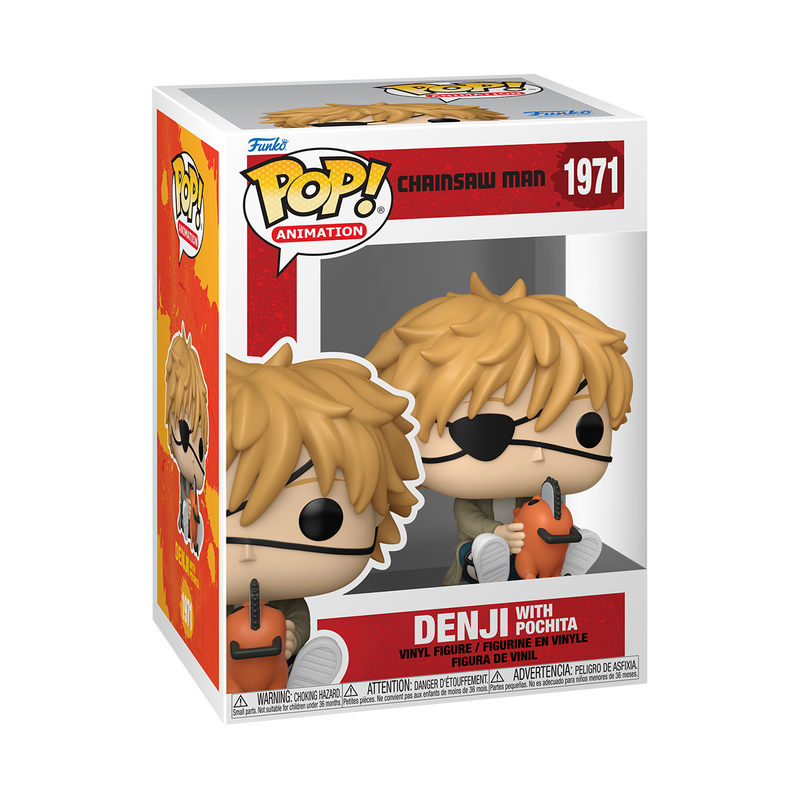 POP ANIMATION CHAINSAW MAN - DENJI WITH POCHITA