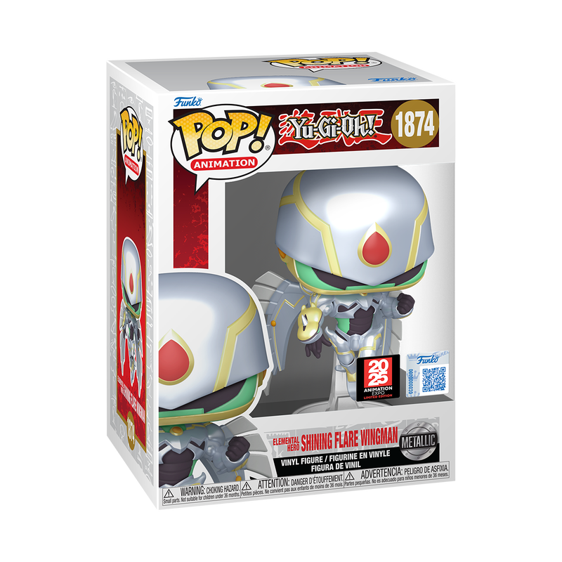 POP ANIMATION YU GI OH - ELEMENTAL HERO SHINING FLARE WINGMAN (2025 ANIMATION EXPO))