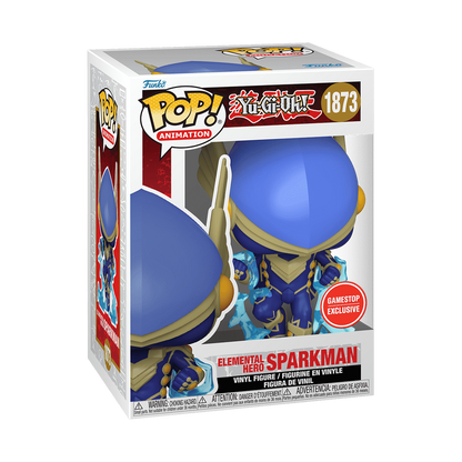 POP ANIMATION: YU-GI-OH! - ELEMENTAL HERO SPARKMAN (GAMESTOP)