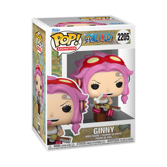 POP ANIMATION ONE PIECE - GINNY WITH RIFLE