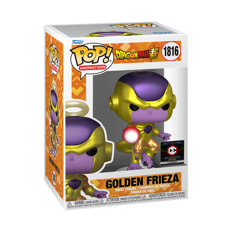 POP ANIMATION DRAGON BALL SUPER - GOLDEN FRIEZA (CHALICE)