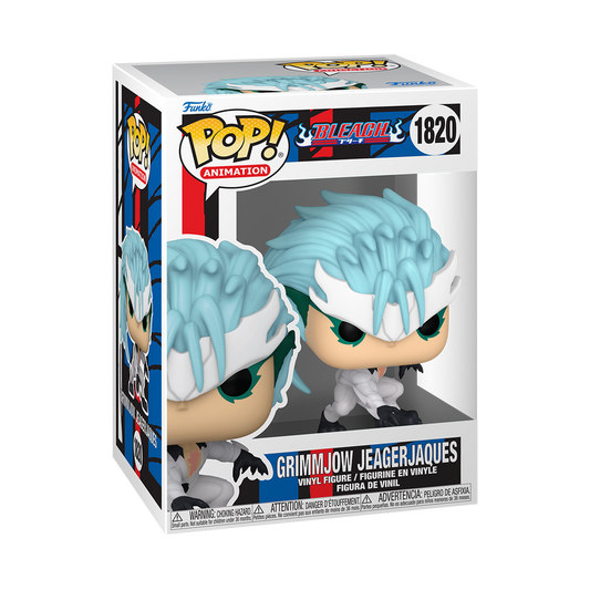 FUNKO POP ANIMATION BLEACH - GRIMMJOW JEAGERJAQUE