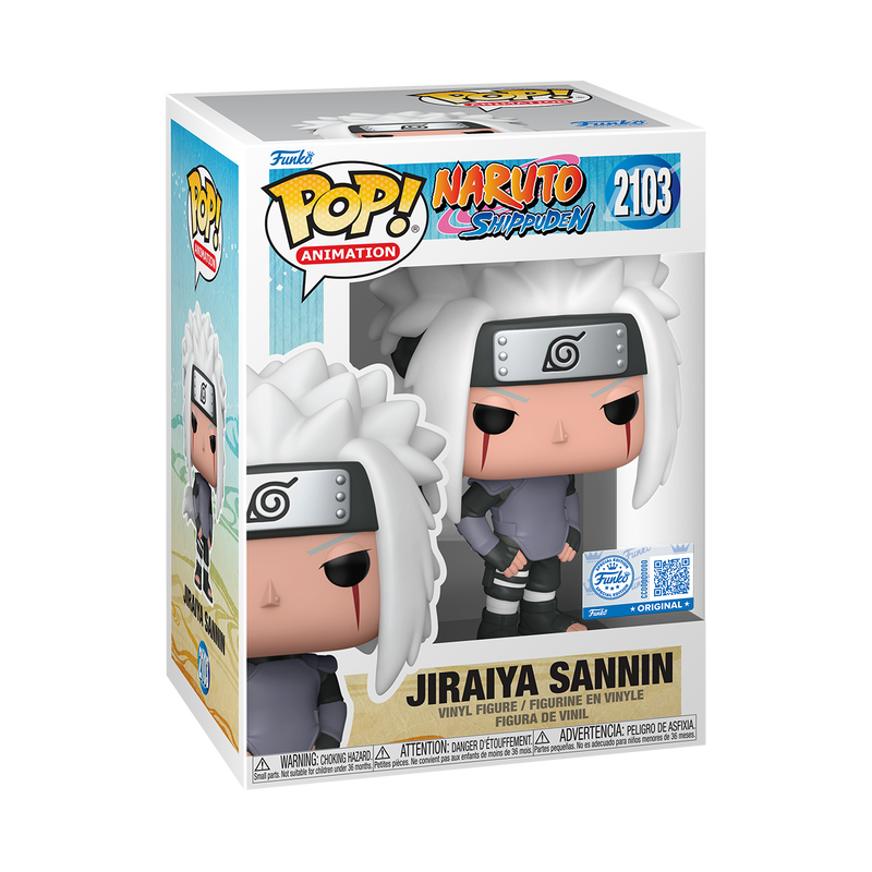 POP ANIMATION NARUTO - JIRAIYA SANNIN (EXCLUSIVO)