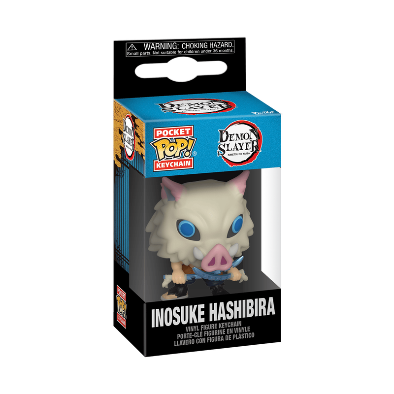 POCKET POP KEY CHAIN DEMON SLAYER - INOSUKE HASHIBIRA – Funtoon