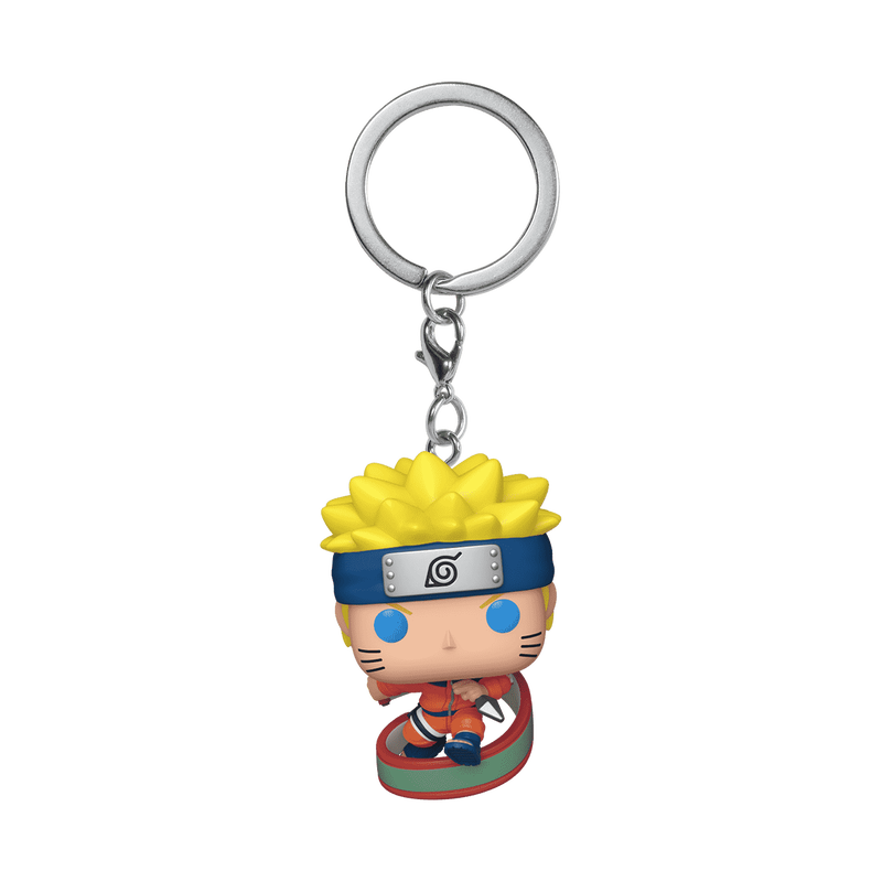 POCKET POP KEY CHAIN NARUTO - NARUTO UZUMAKI WITH SCROLL