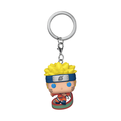 POCKET POP KEY CHAIN NARUTO - NARUTO UZUMAKI WITH SCROLL
