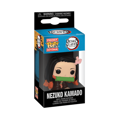 POCKET POP KEY CHAIN DEMON SLAYER - NEZUKO KAMADO