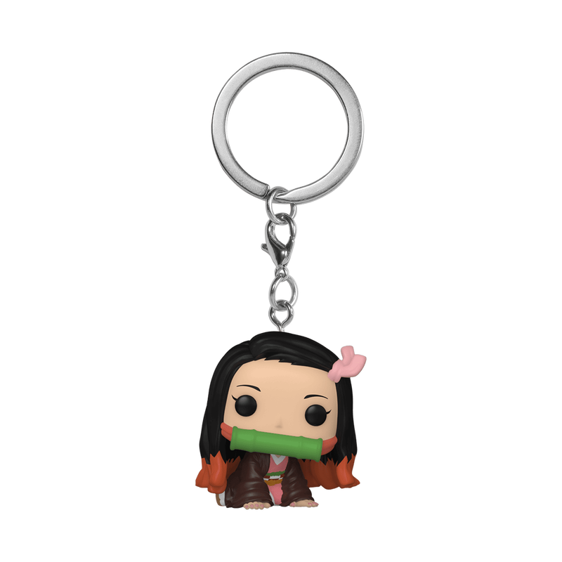 POCKET POP KEY CHAIN DEMON SLAYER - NEZUKO KAMADO