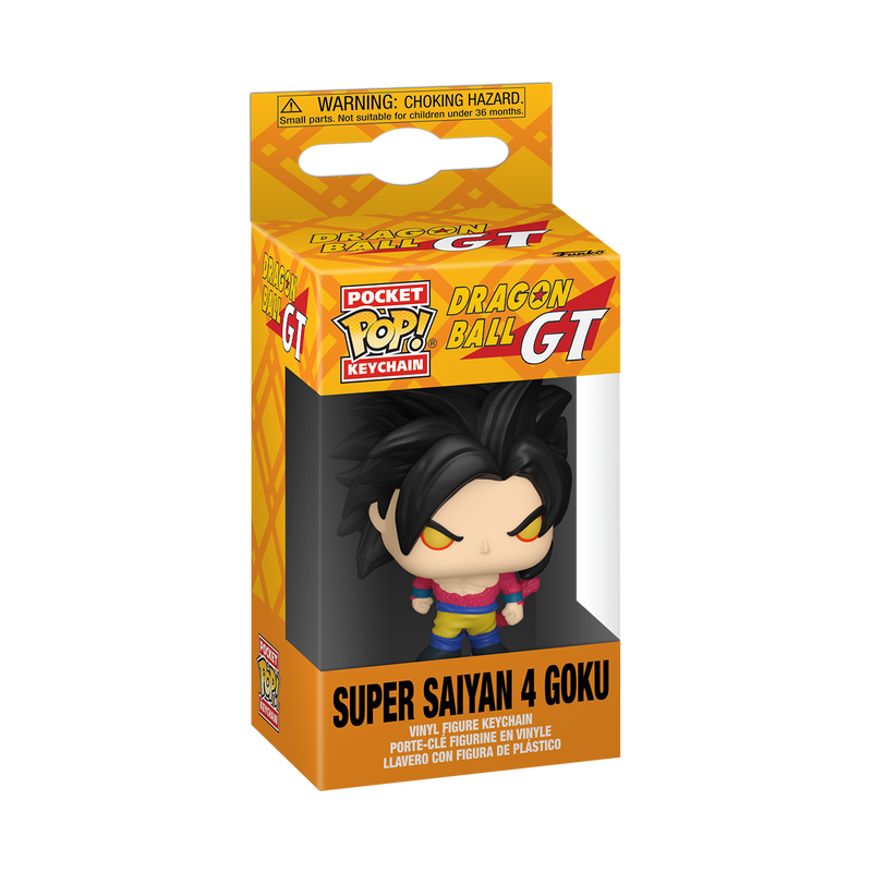 POCKET POP KEY CHAIN DRAGON BALL GT - SUPER SAIYAN 4 GOKU
