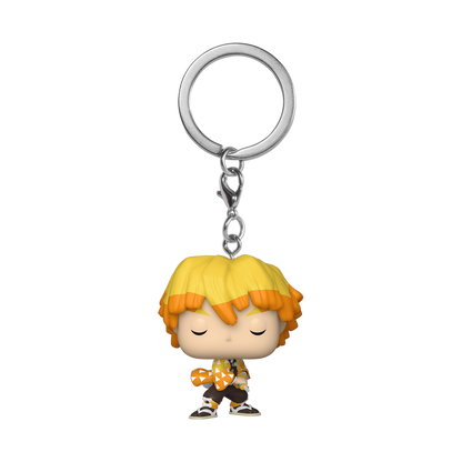 POCKET POP KEY CHAIN DEMON SLAYER - ZENITSU AGATSUMA