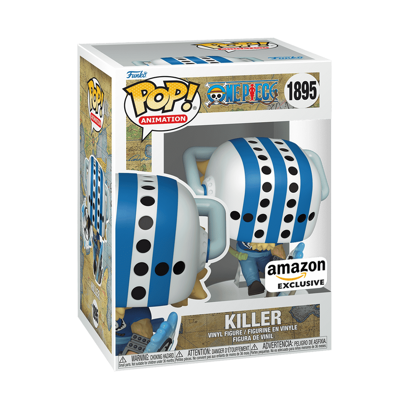 POP ANIMATION ONE PIECE - KILLER (AMAZON EXCLUSIVE)