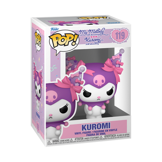 POP SANRIO MY MELODY Y KUROMI  - KUROMI GRUMPY (20 ANIVERSARIO)