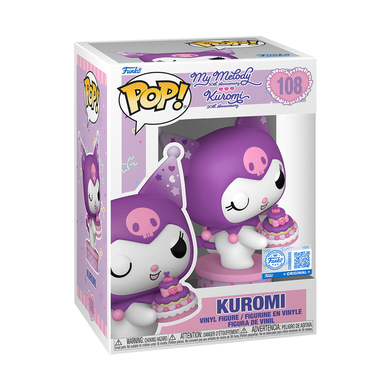 POP SANRIO MY MELODY Y KUROMI  - KUROMI (20 ANIVERSARIO)