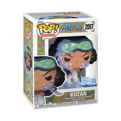 POP ANIMATION ONE PIECE - KUZAN  ICE BLOCK PARTISAN (GAMESTOP)