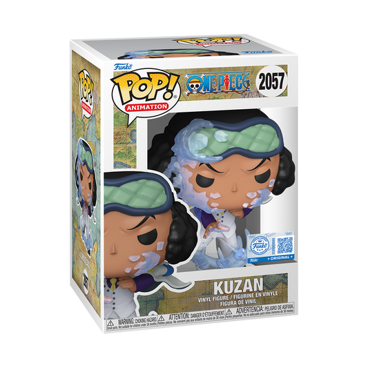 POP ANIMATION ONE PIECE - KUZAN  ICE BLOCK PARTISAN (GAMESTOP)