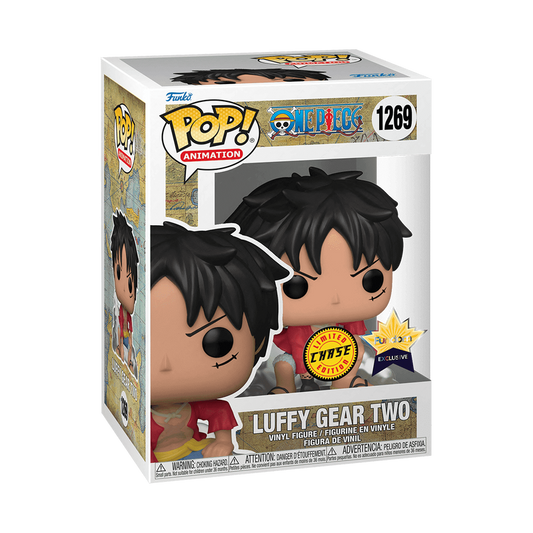POP ANIMATION ONE PIECE - LUFFY GEAR TWO (CHASE) (FUNDOM)