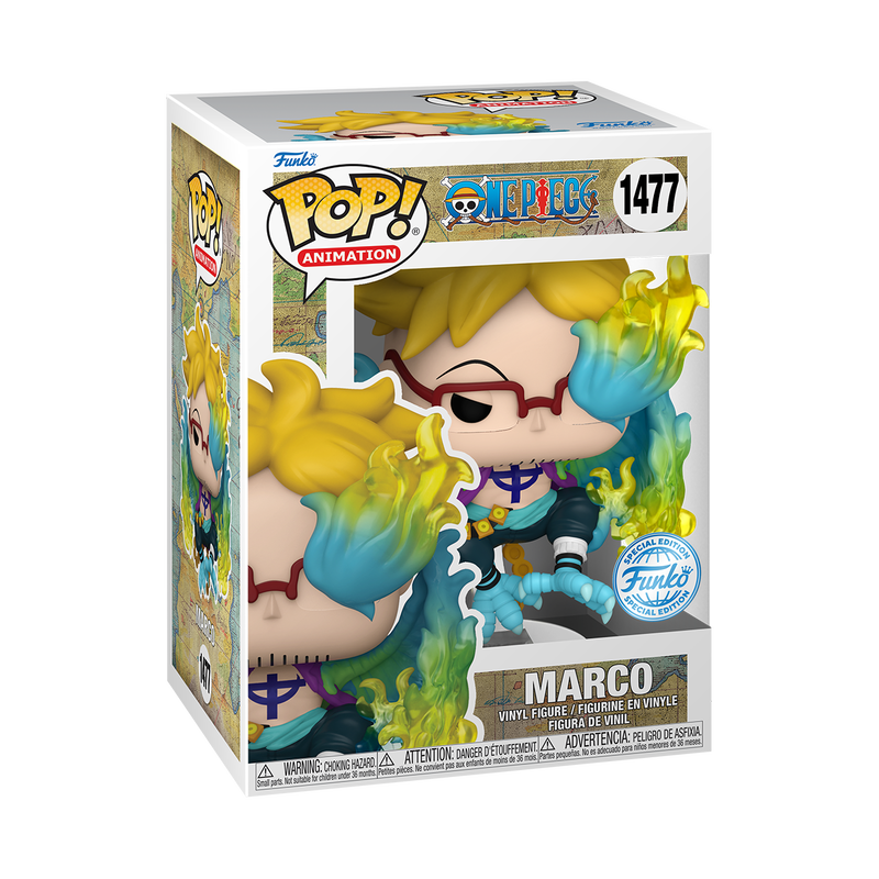 POP ANIMATION ONE PIECE - MARCO (ESPECIAL EDITION)