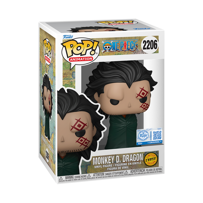 POP ANIMATION ONE PIECE - MONKEY D. DRAGON (CHASE/CHRONO TOYS)