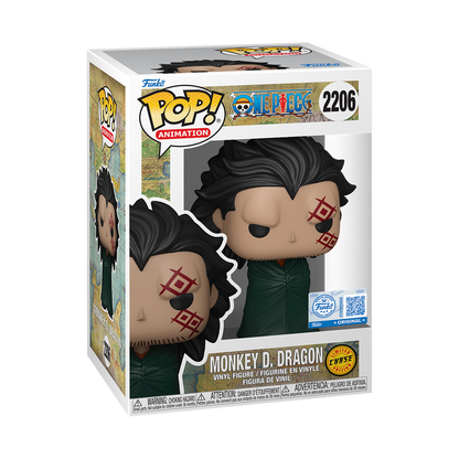 POP ANIMATION ONE PIECE - MONKEY D. DRAGON (CHASE/CHRONO TOYS)