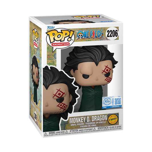 POP ANIMATION ONE PIECE - MONKEY D. DRAGON (CHASE/CHRONO TOYS)