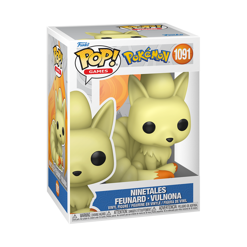 POP GAMES POKEMON - NINETALES