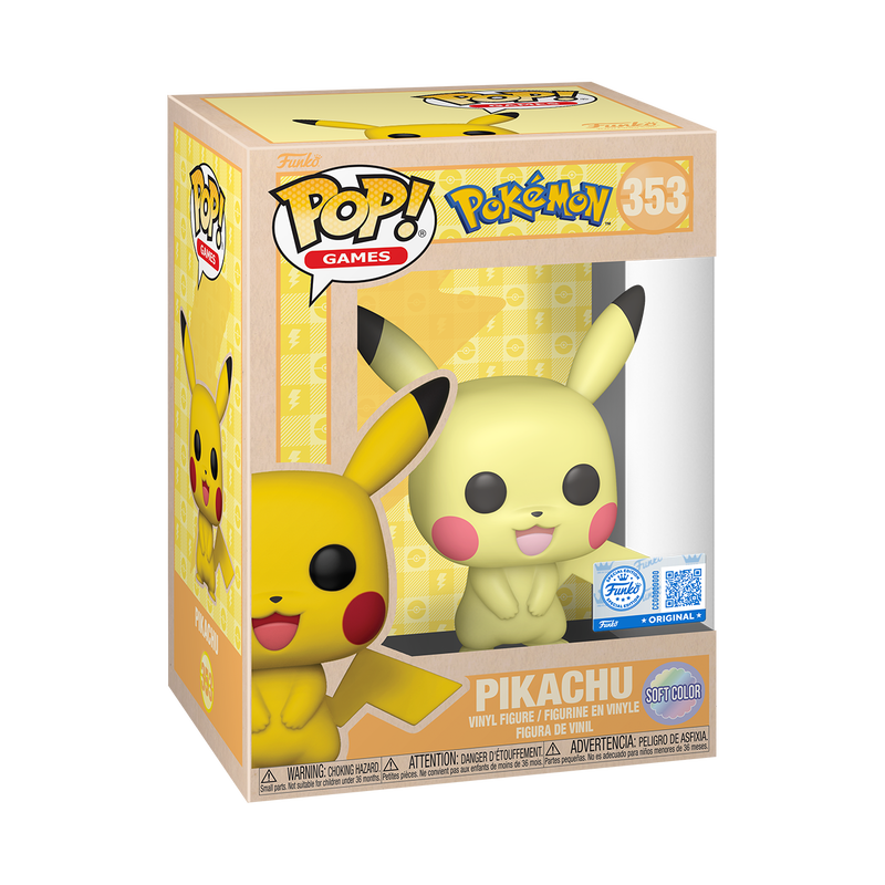 POP GAMES POKEMON - PIKACHU (SOFT COLOR)