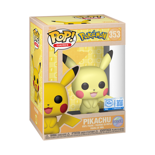 POP GAMES POKEMON - PIKACHU (SOFT COLOR)