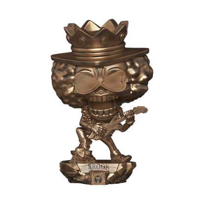 POP ANIMATION ONE PIECE - PLUS BROOK STATUE (BRONZE)
