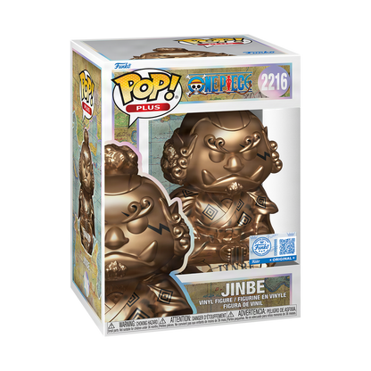 POP ANIMATION ONE PIECE - PLUS JINBE STATUE (BRONZE)