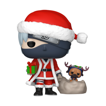 POP PLUS NARUTO - KAKASHI HATAKE WITH PAKKUN (HOLIDAY OUTFIT)