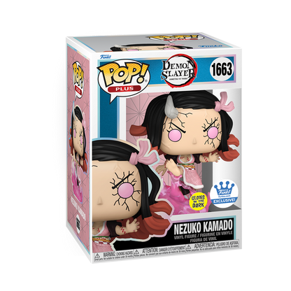 FUNKO POP PLUS ANIMATION DEMON SLAYER - NEZUKO KAMADO (BLOOD DEMON ART) (GL)