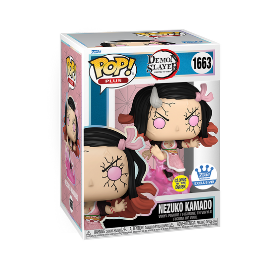 FUNKO POP PLUS ANIMATION DEMON SLAYER - NEZUKO KAMADO (BLOOD DEMON ART) (GL)