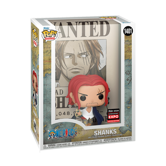 FUNKO POP ANIMATION ONE PIECE - SHANKS # 1401 (EXPO 2024)