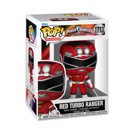 POP TELEVISION POWER RANGER - RED TURBO RANGER