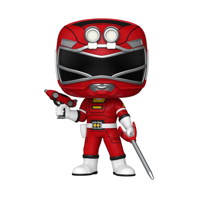POP TELEVISION POWER RANGER - RED TURBO RANGER