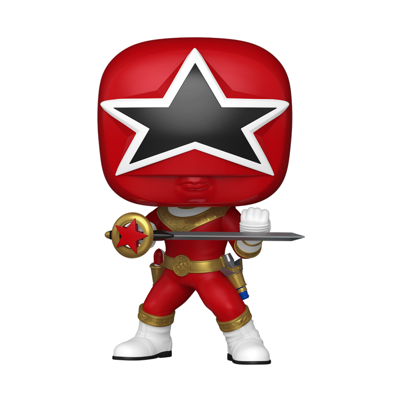 POP TELEVISION POWER RANGER - RED ZEO RANGER