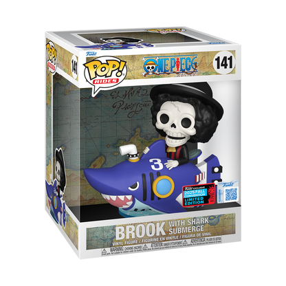 POP RIDES ANIMATION ONE PIECE - BROOK WITH SHARK (FALL CONVENTION 2025)