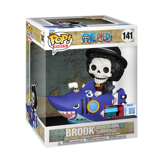 POP RIDES ANIMATION ONE PIECE - BROOK WITH SHARK (FALL CONVENTION 2025)