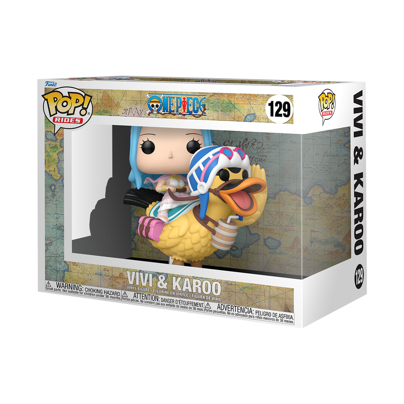 POP RIDE ANIMATION ONE PIECE - VIVI AND KAROO
