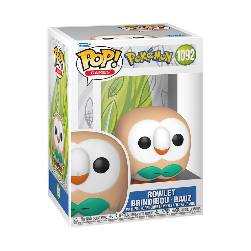 POP GAMES POKEMON - ROWLET