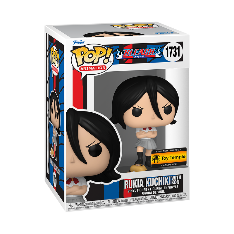 FUNKO POP ANIMATION BLEACH - RUKIA KUCHIKI WITH KON (TOY TEMPLE)